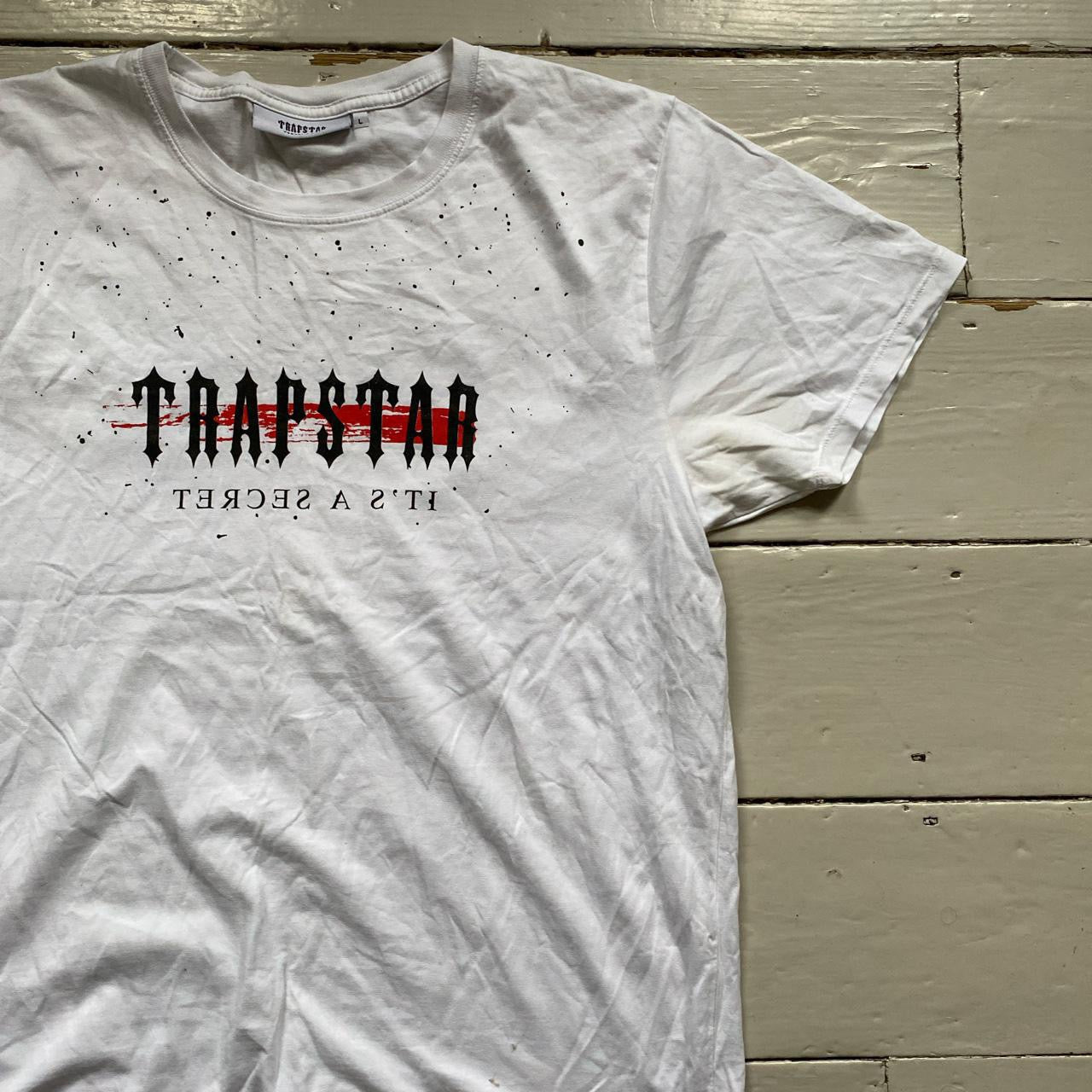 Trapstar White T-Shirt (Large)