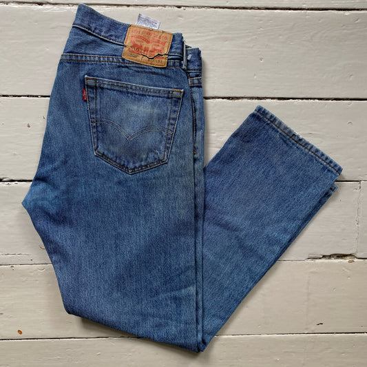 Levis 505 Light Blue Jeans (34/31)