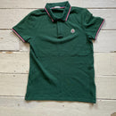 Moncler Racing Green Polo (Medium)