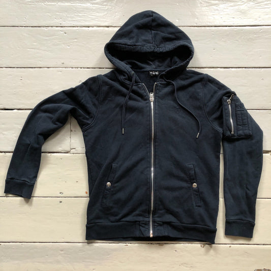The Kooples Navy Hoodie (Medium)