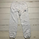 Nike Swoosh Light Grey Joggers (Small)