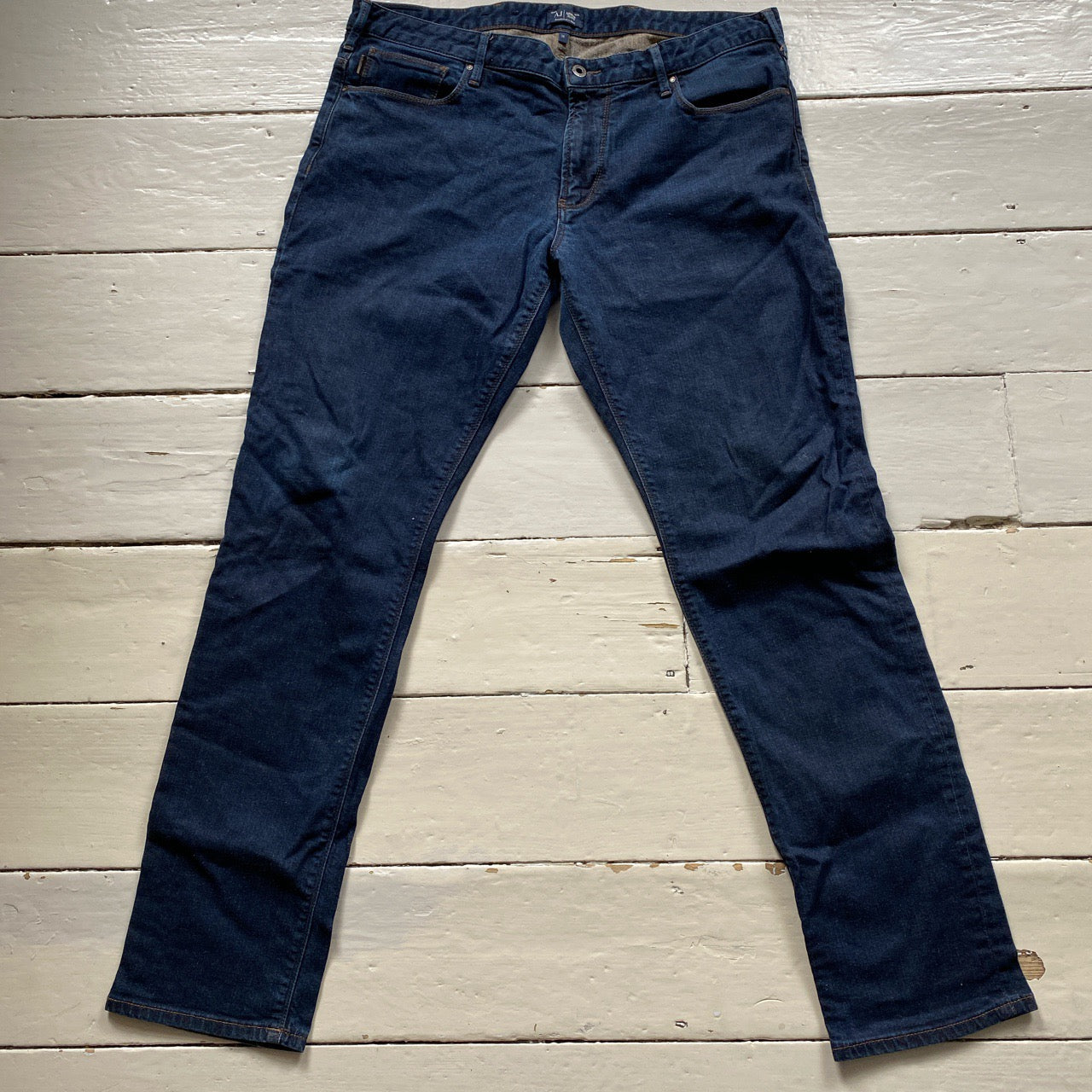 Armani Dark Navy Slim Jeans (38/32)
