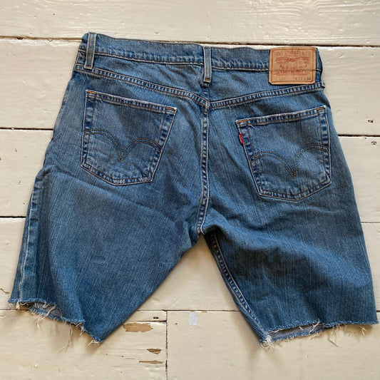 Levis 514 Cut Down Jean Shorts (34W)