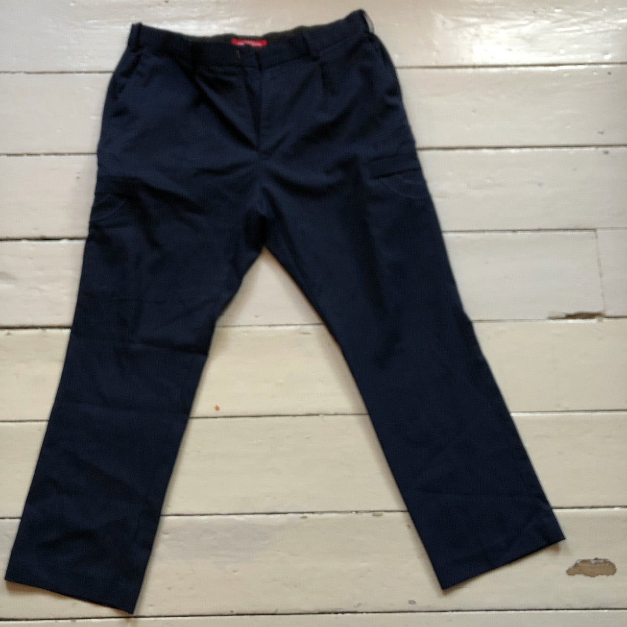 Utility Workwear Navy Trousers (34W)