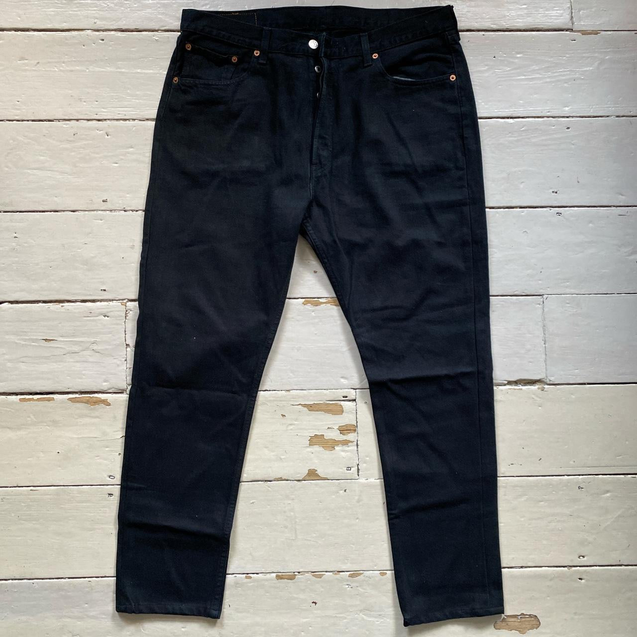 Levis 501 Black Jeans (38/30)