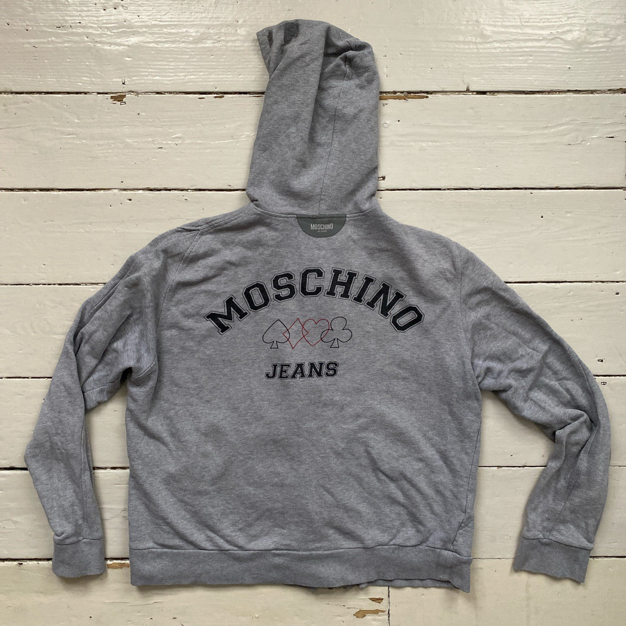 Moschino Jeans Vintage Grey Hoodie (XXXL)