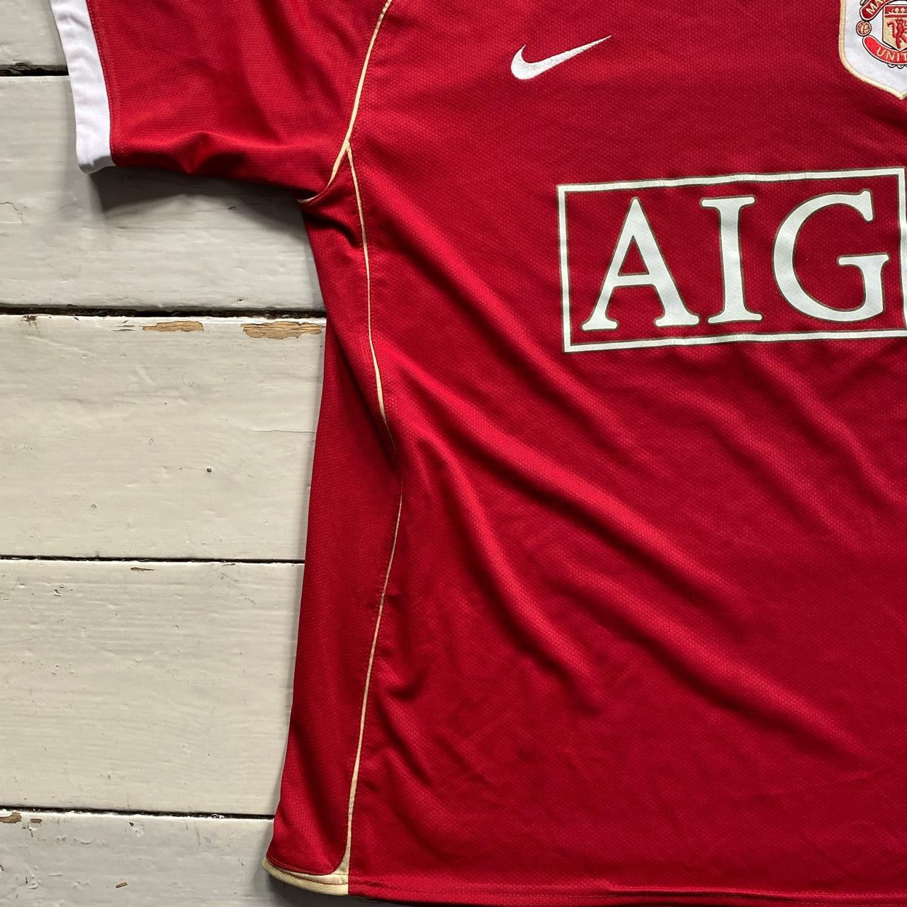 Nike AIG Manchester United Football Jersey (Large)