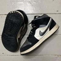 Jordan 1 Mid Satin Grey Toe (UK 10.5)