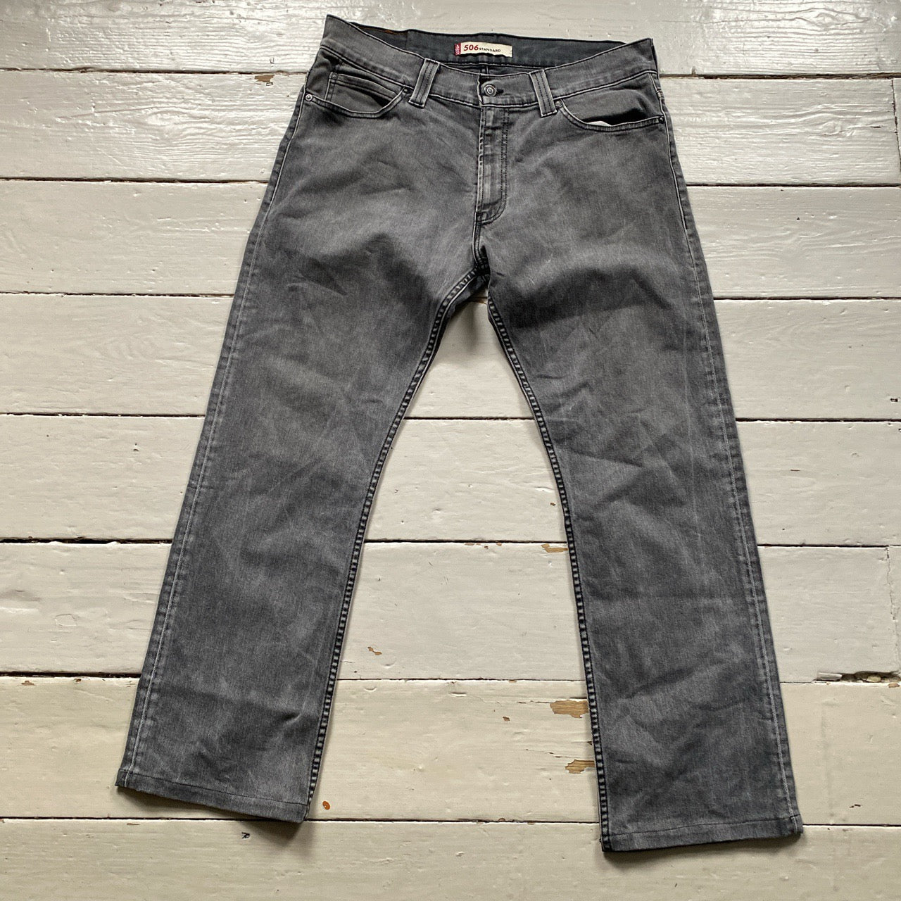 Levis 596 Grey Jeans (34/29)