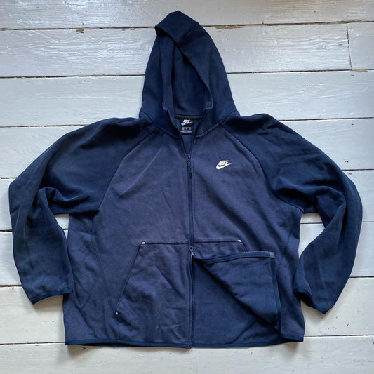 Nike Tech Fleece Old Season Navy Hoodie (XXL)