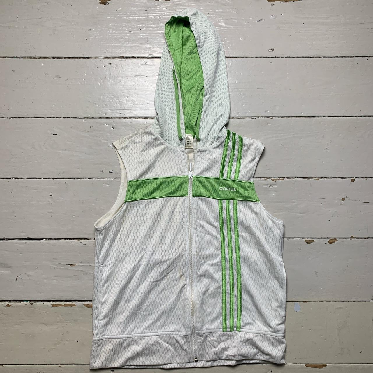 Adidas Vintage Hooded Gilet (Large)