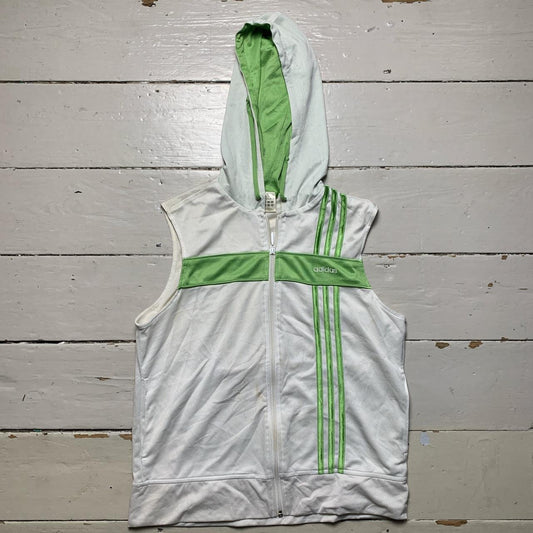 Adidas Vintage Hooded Gilet (Large)