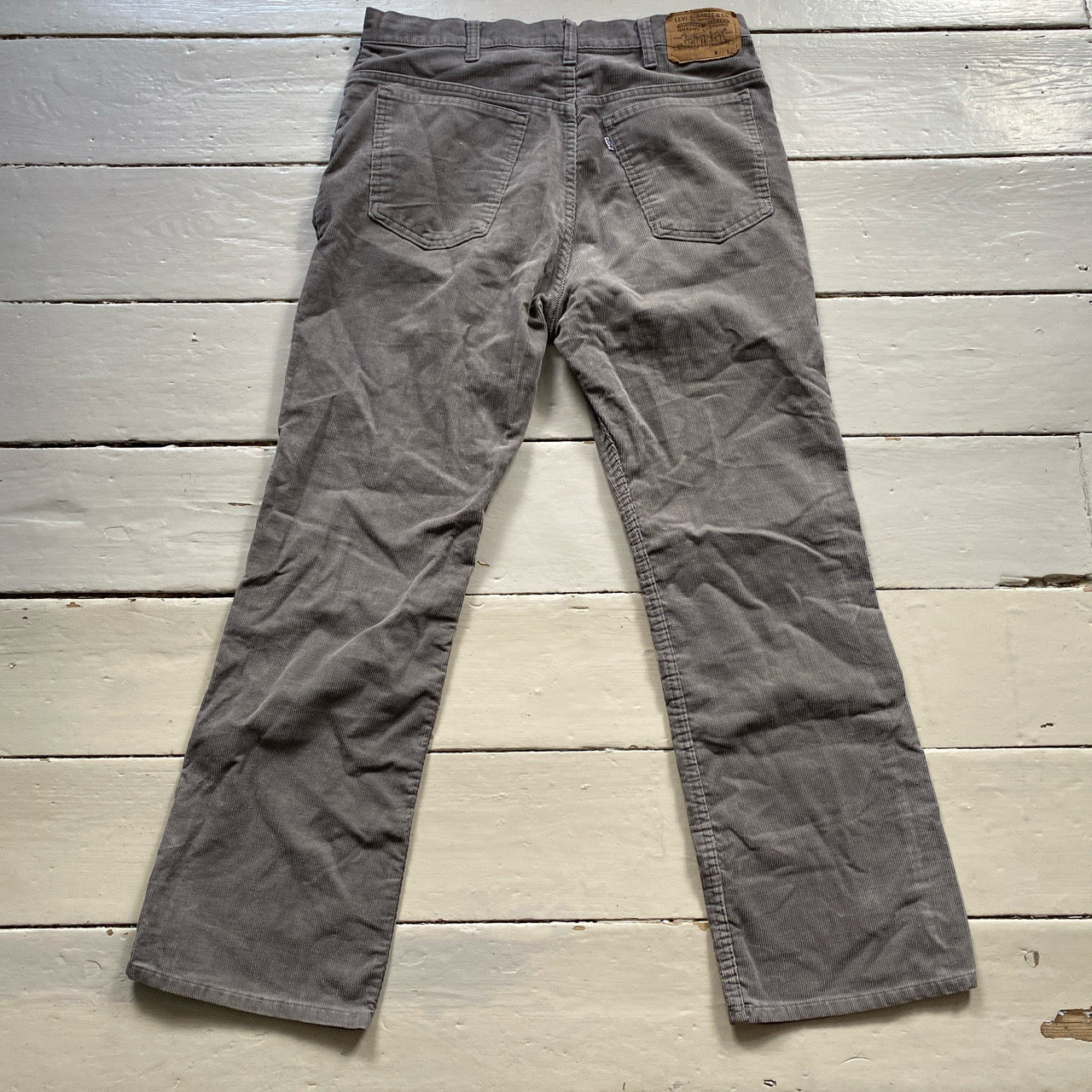 Levis Corduroy Grey Jeans (36/29)