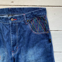 Raw Blue Rasta Jamaica Vintage Jeans (36/32)