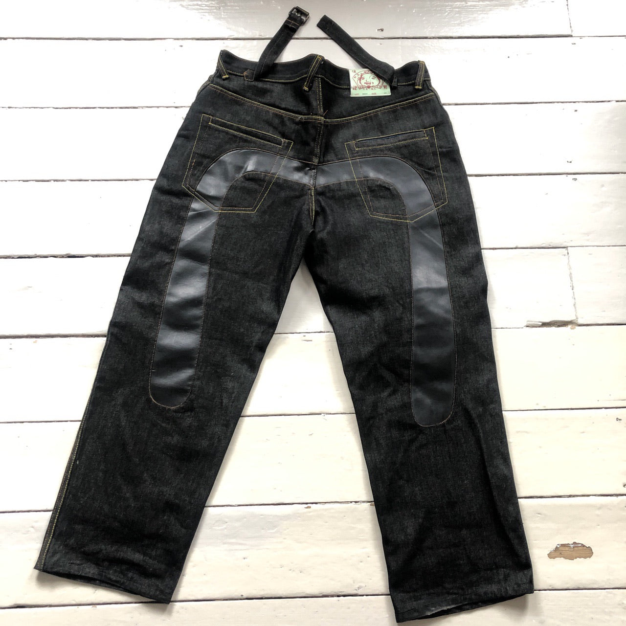 Evisu Big Swoosh Black Jeans (34/30)