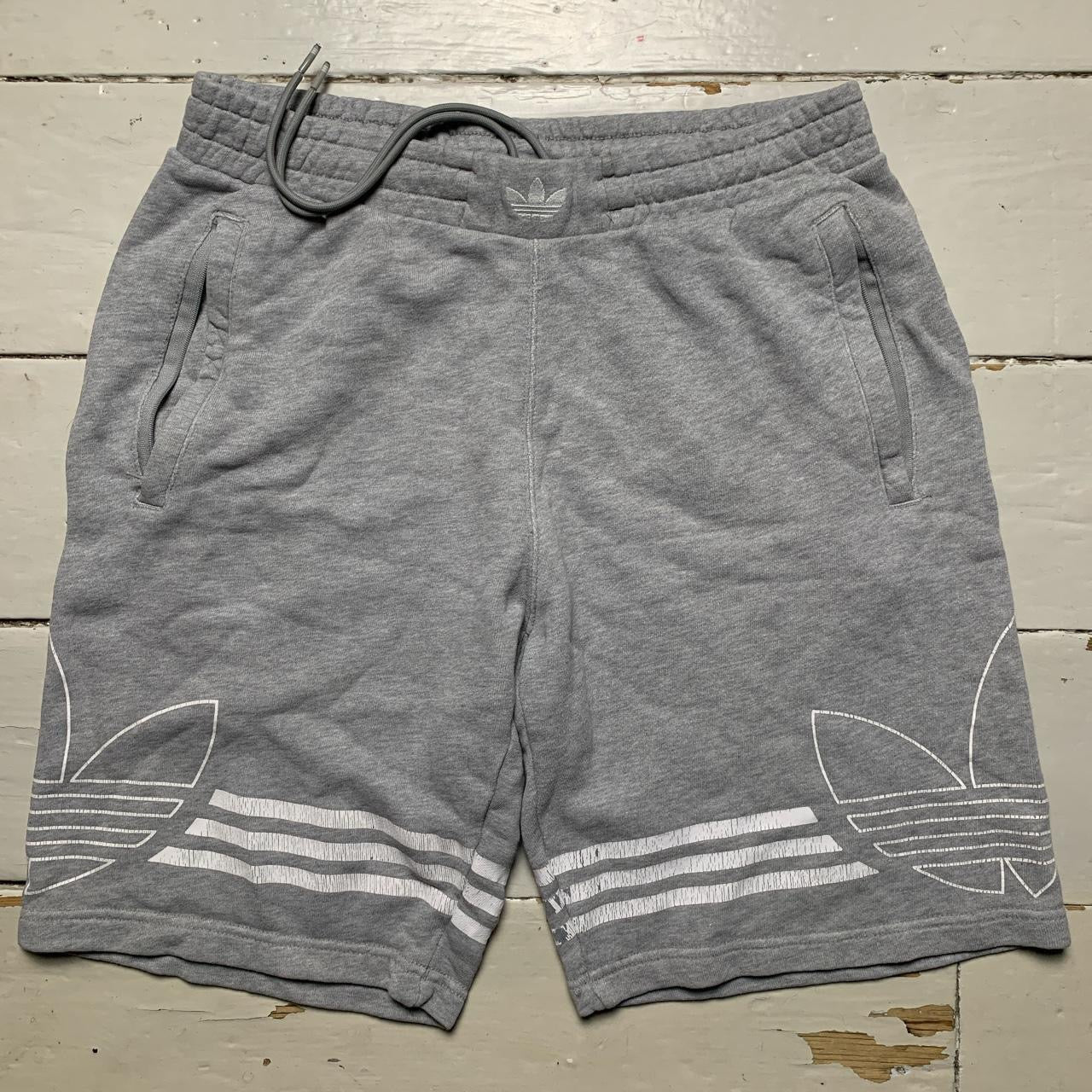 Adidas Grey Shorts (Medium)