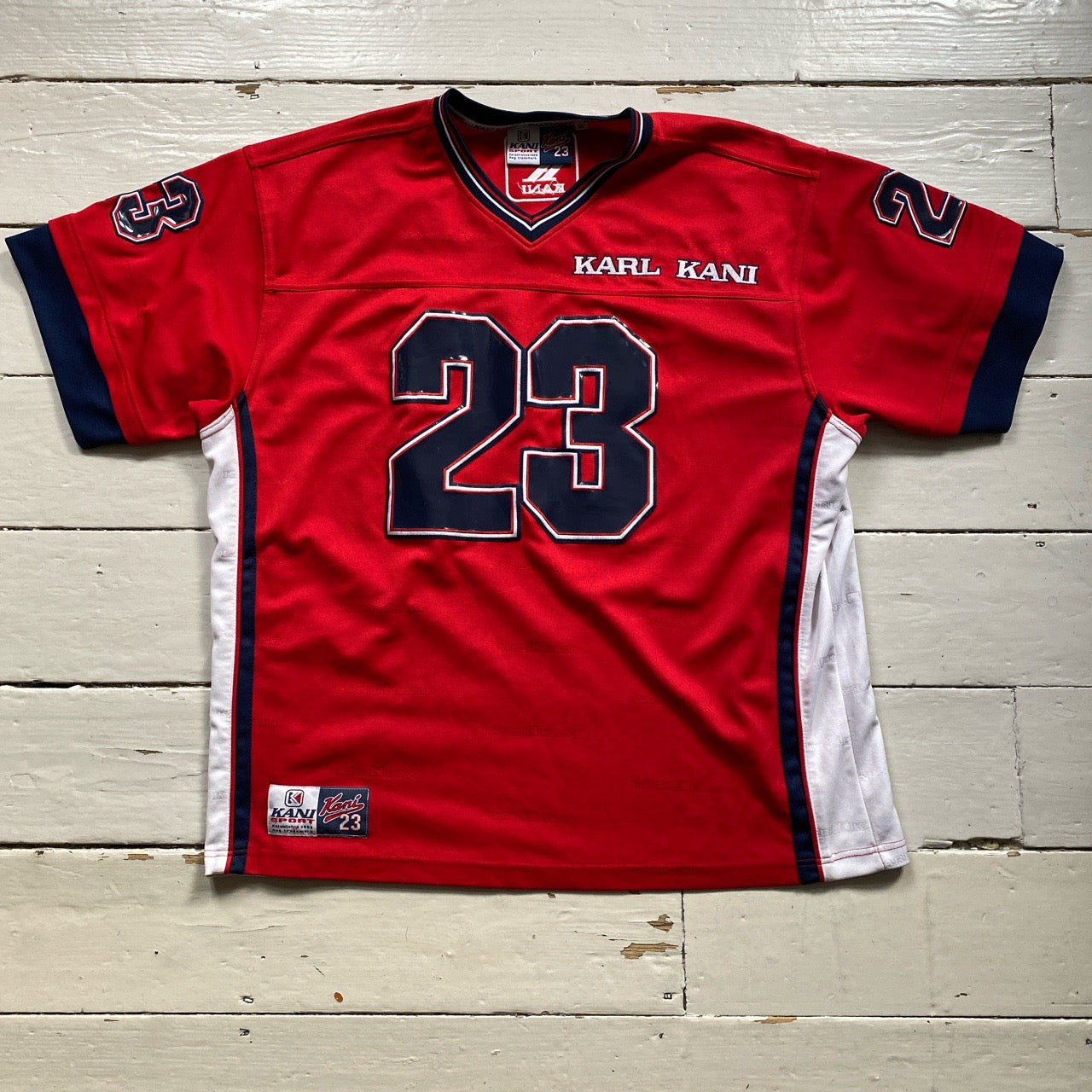 Karl Kani Vintage Red Football Jersey (XL)