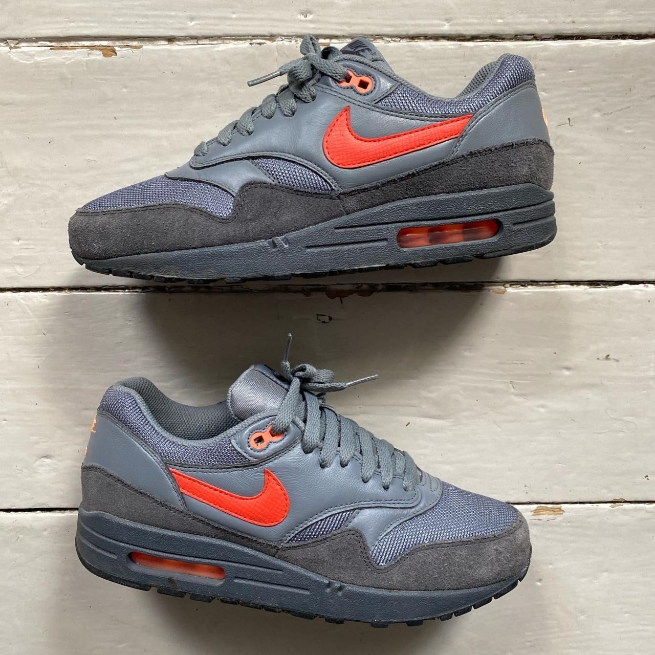 Nike Air Max 1 Anthracite Orange (UK 8)