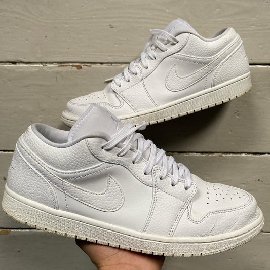 Jordan 1 White Low (UK 10.5)