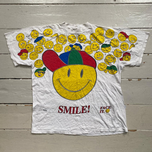 Freeze New York 90s Smile T Shirt (Large)