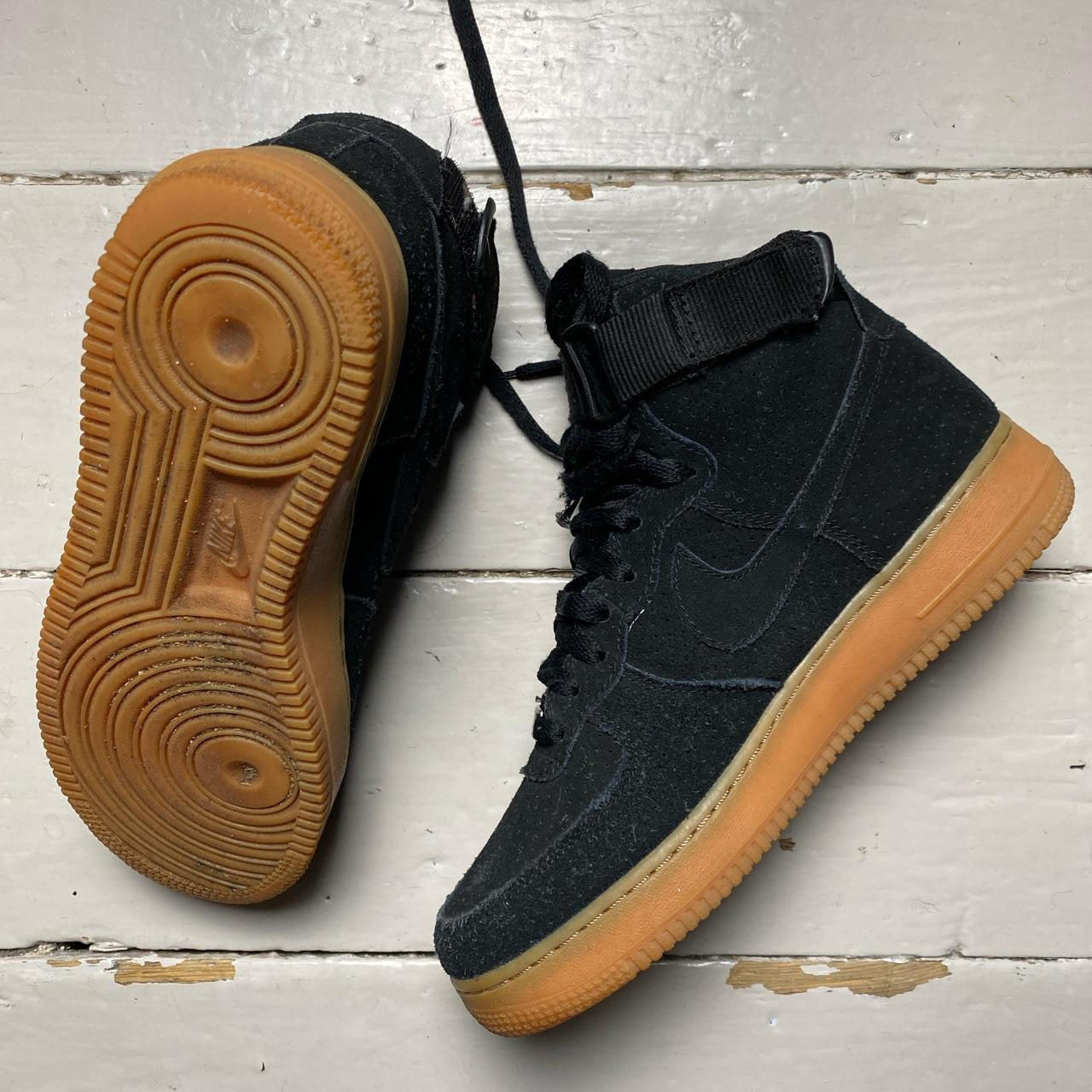 Nike Air Force 1 Black High (UK 7)