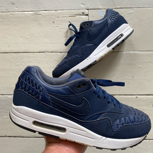 Nike Air Max 1 Woven Navy (UK 11)