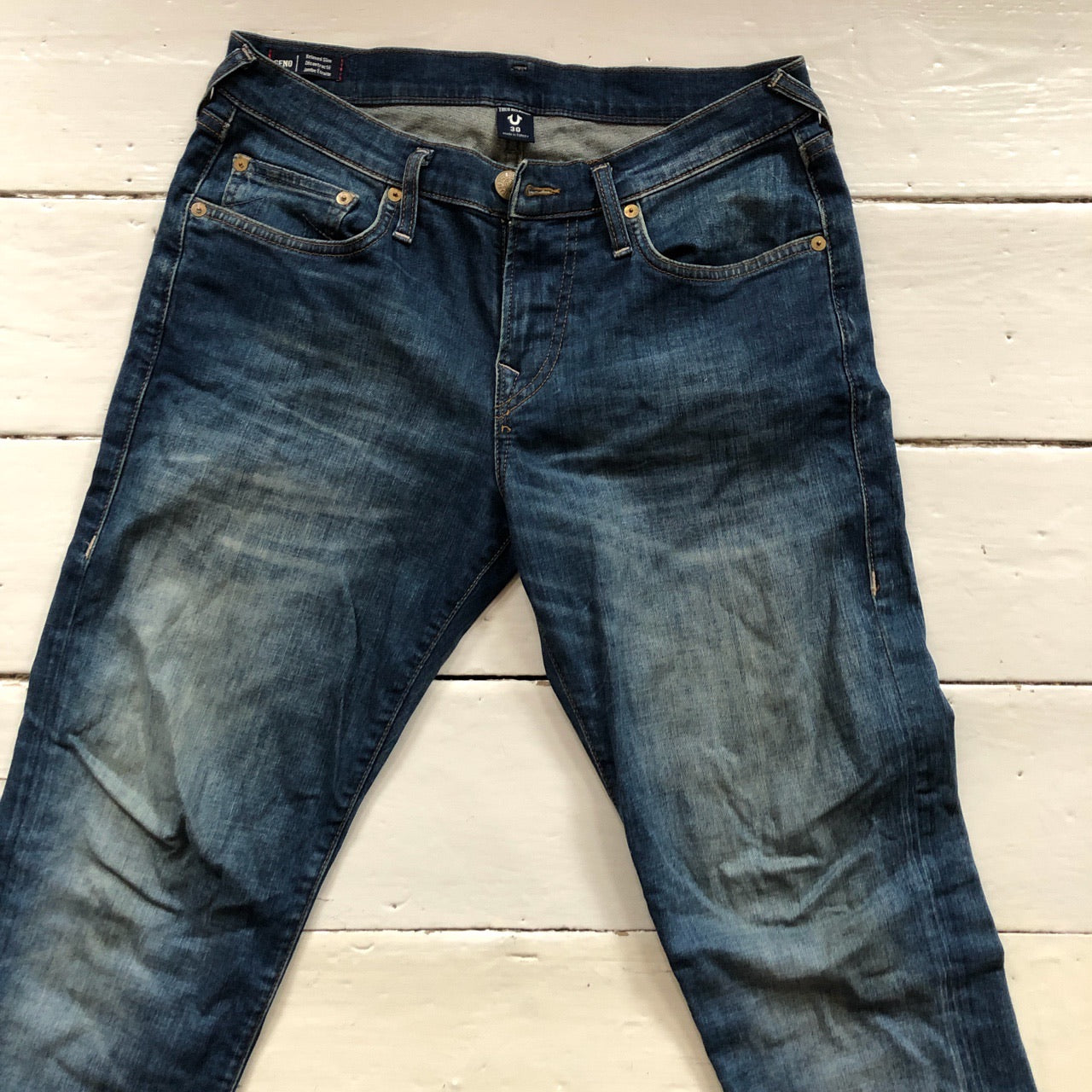 True Religion Navy Jeans (30/29)