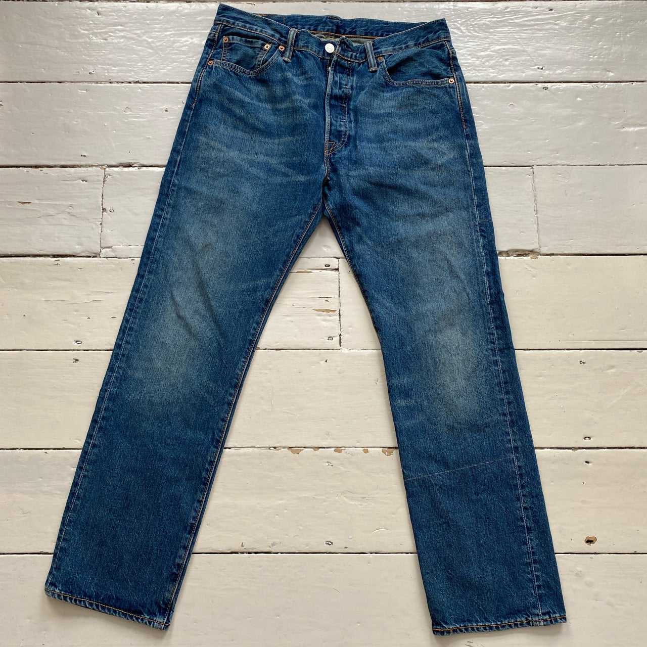 Levis 501 Classic Blue Jeans (33/30)