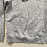 Nike Big Swoosh Grey Hoodie (Large)