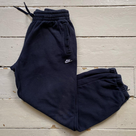 Nike Swoosh Navy Joggers (Medium)