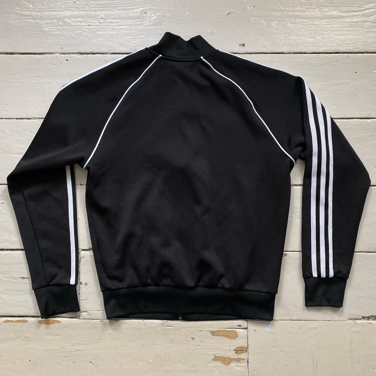 Adidas SST Black Track Jacket (Medium)