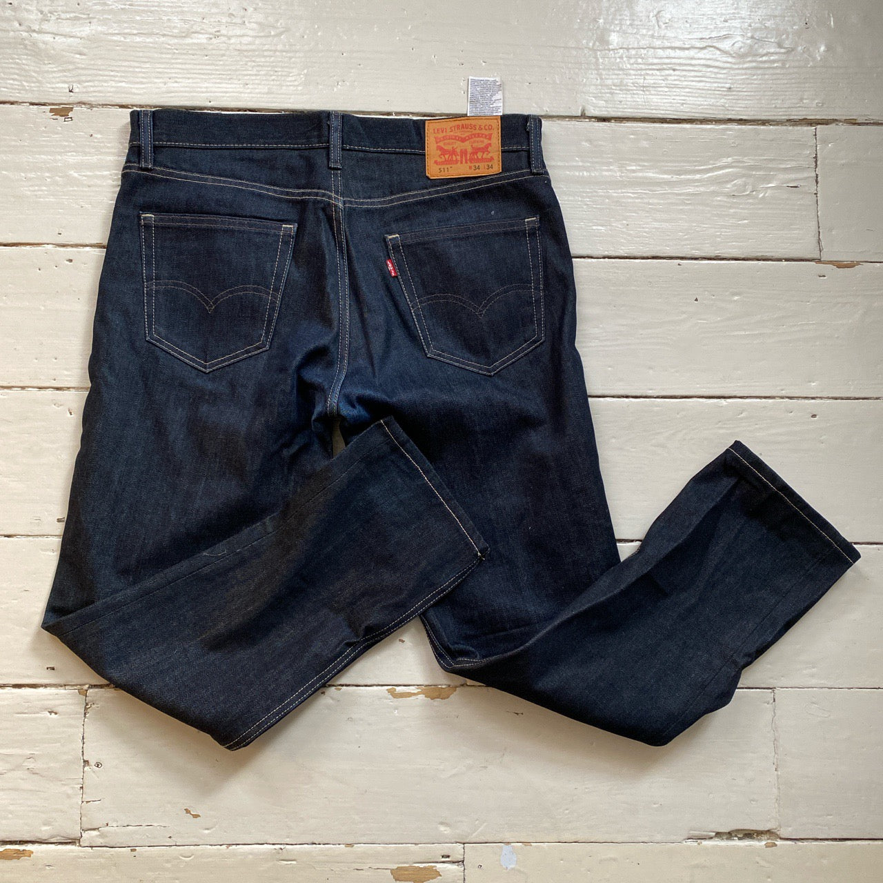 Levis 511 Dark Navy Jeans (34/30)