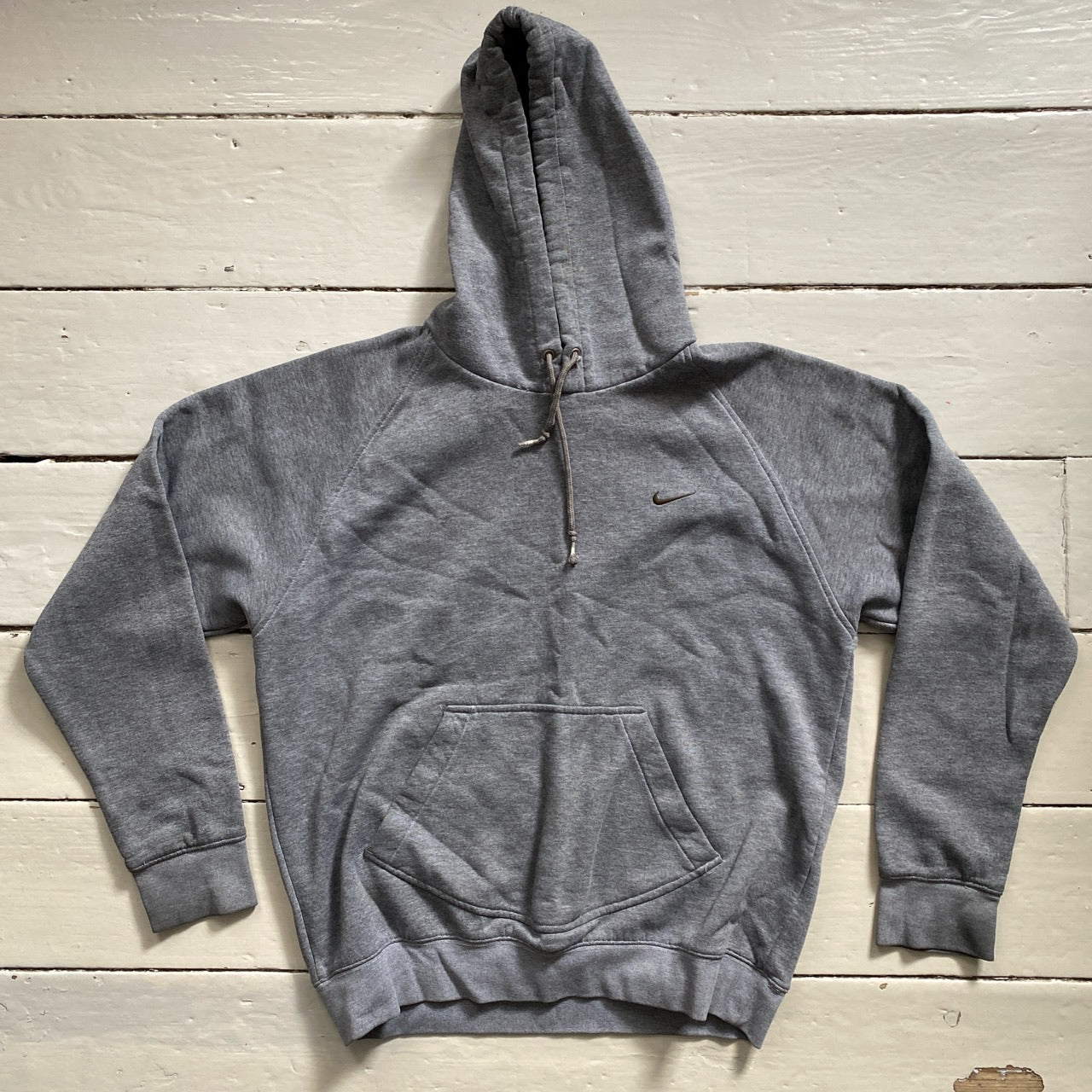 Nike Vintage Grey Hoodie (Medium)