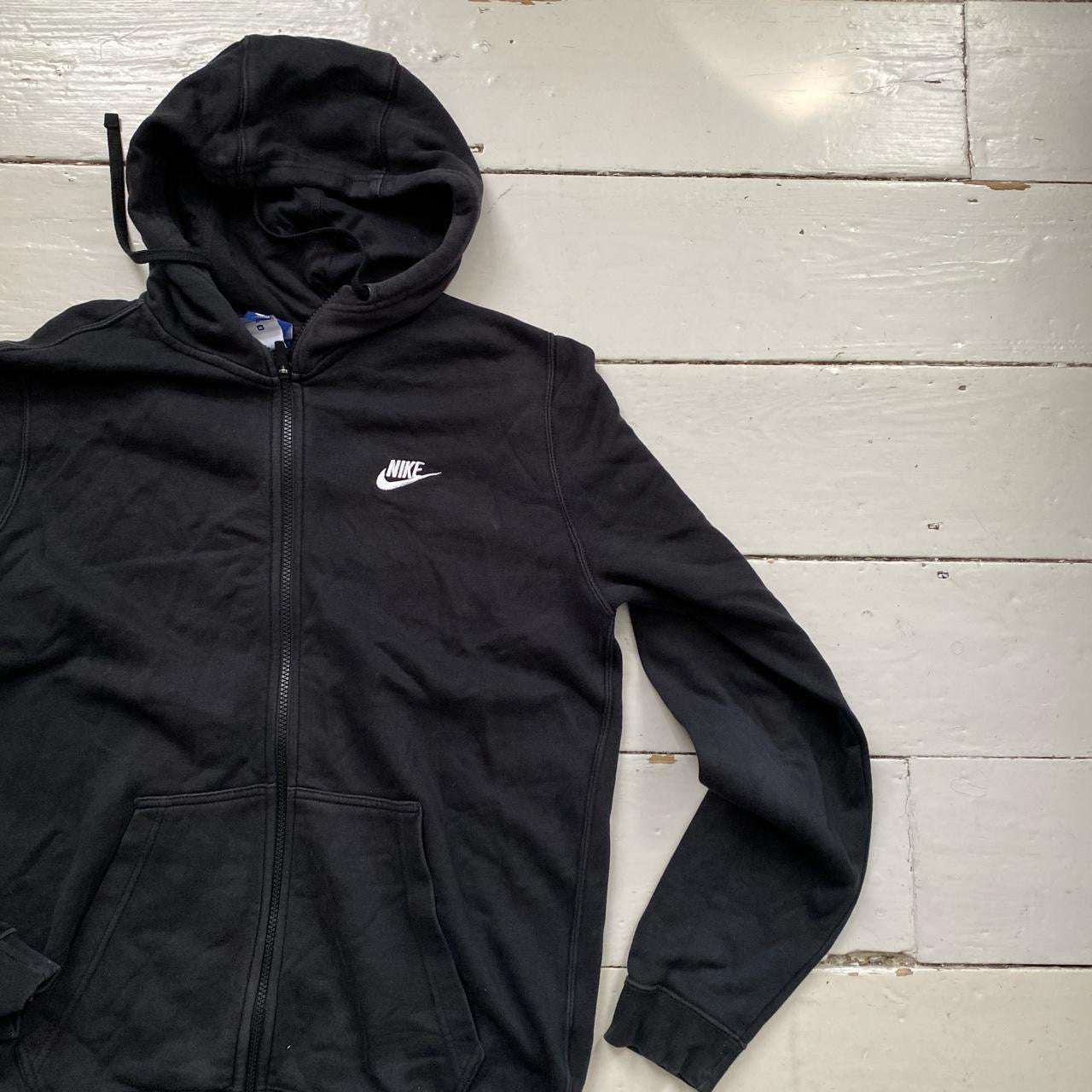 Nike Swoosh Black Hoodie (Medium)