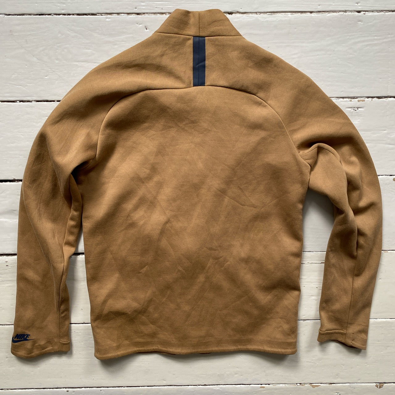 Nike Tech Fleece Camel Zip Jumper (Small)