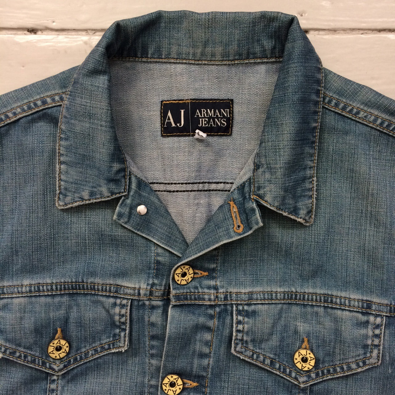 Armani Denim Jacket (Medium)