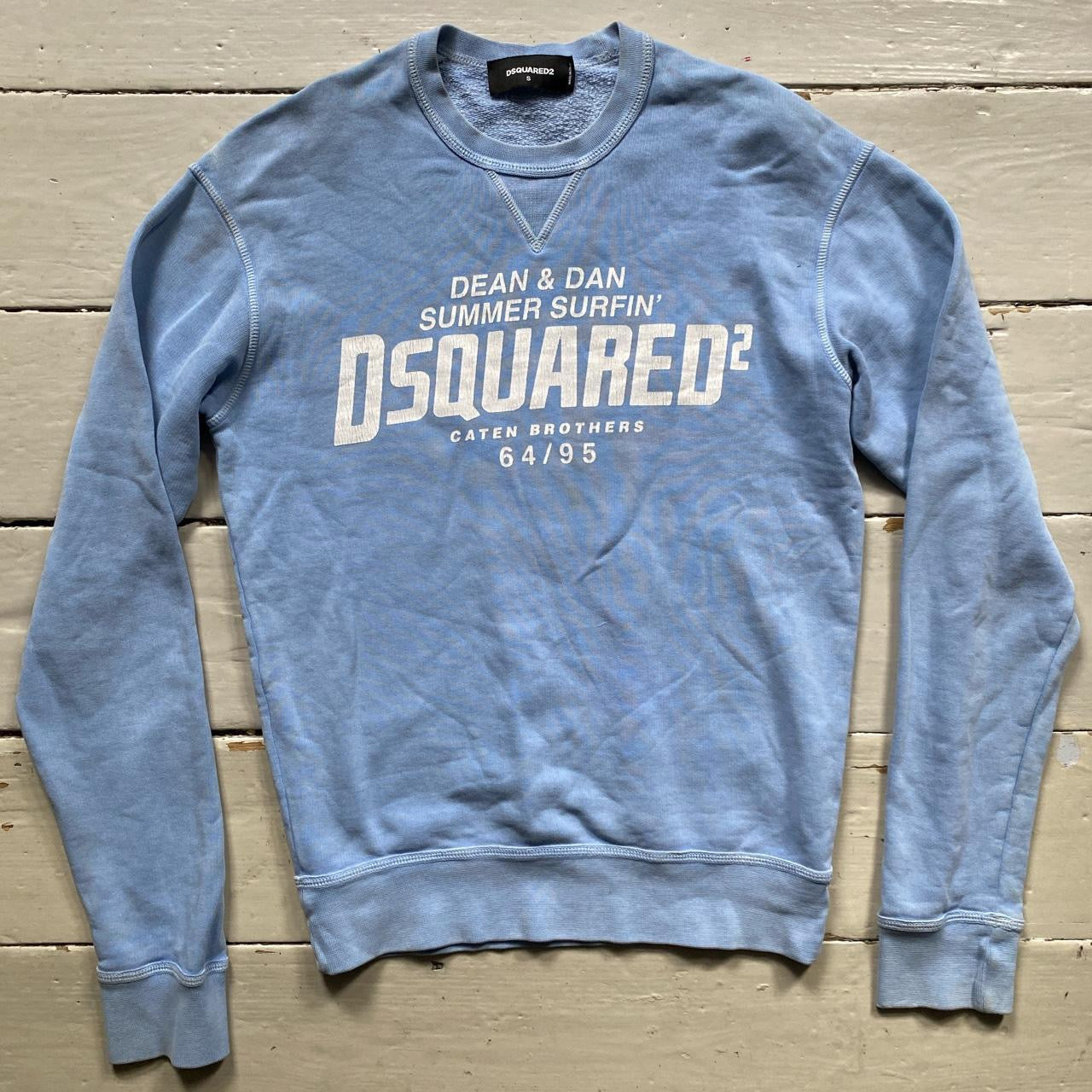 Dsquared Light Blue Jumper (Small)
