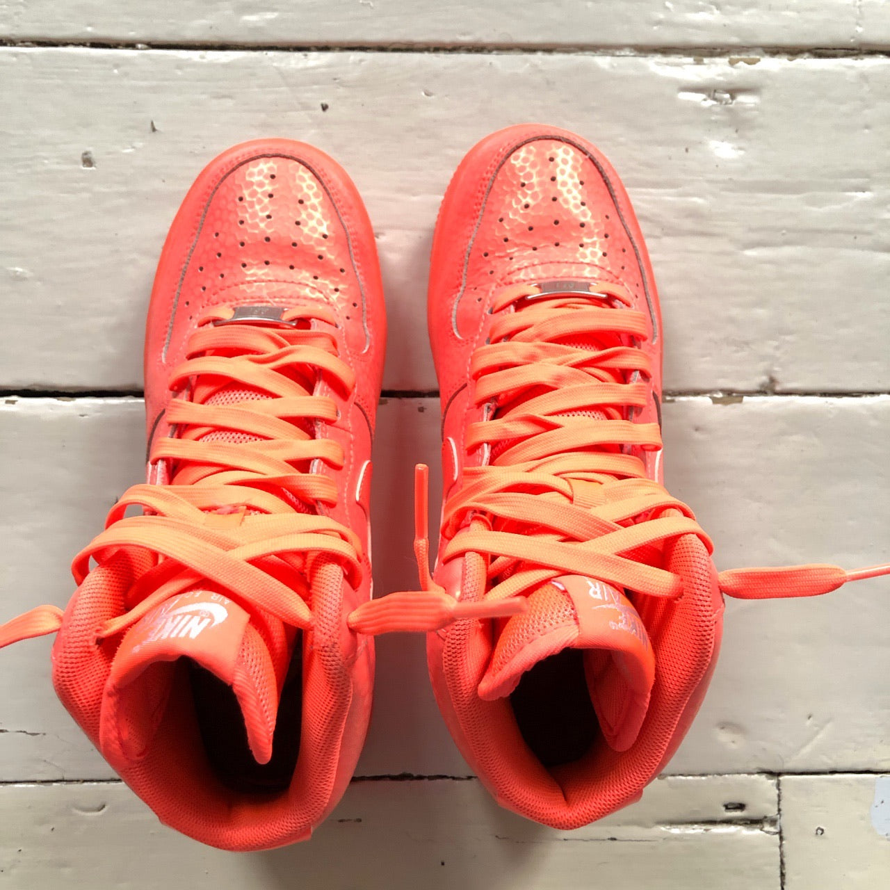 Nike Air Force 1 High Hot Lava Easter Pack (UK 5)