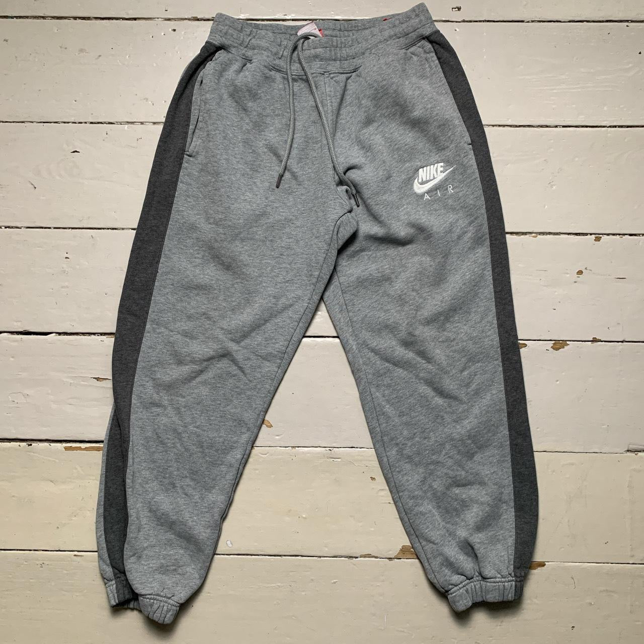 Nike Air Grey and White Joggers (Medium)