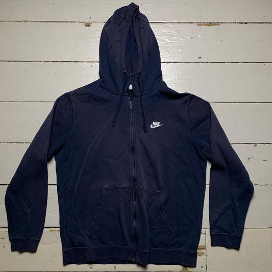 Nike Swoosh Hoodie Navy (Large)