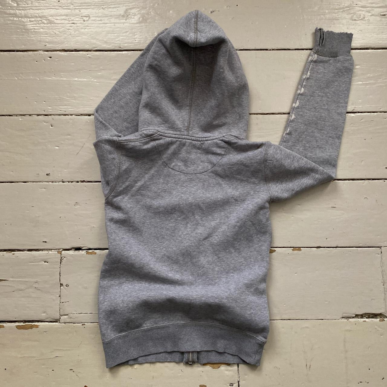 Nike Swoosh Grey Hoodie (XS)