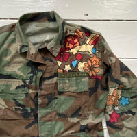 Maharishi Patchwork Camouflage Jacket (Medium)