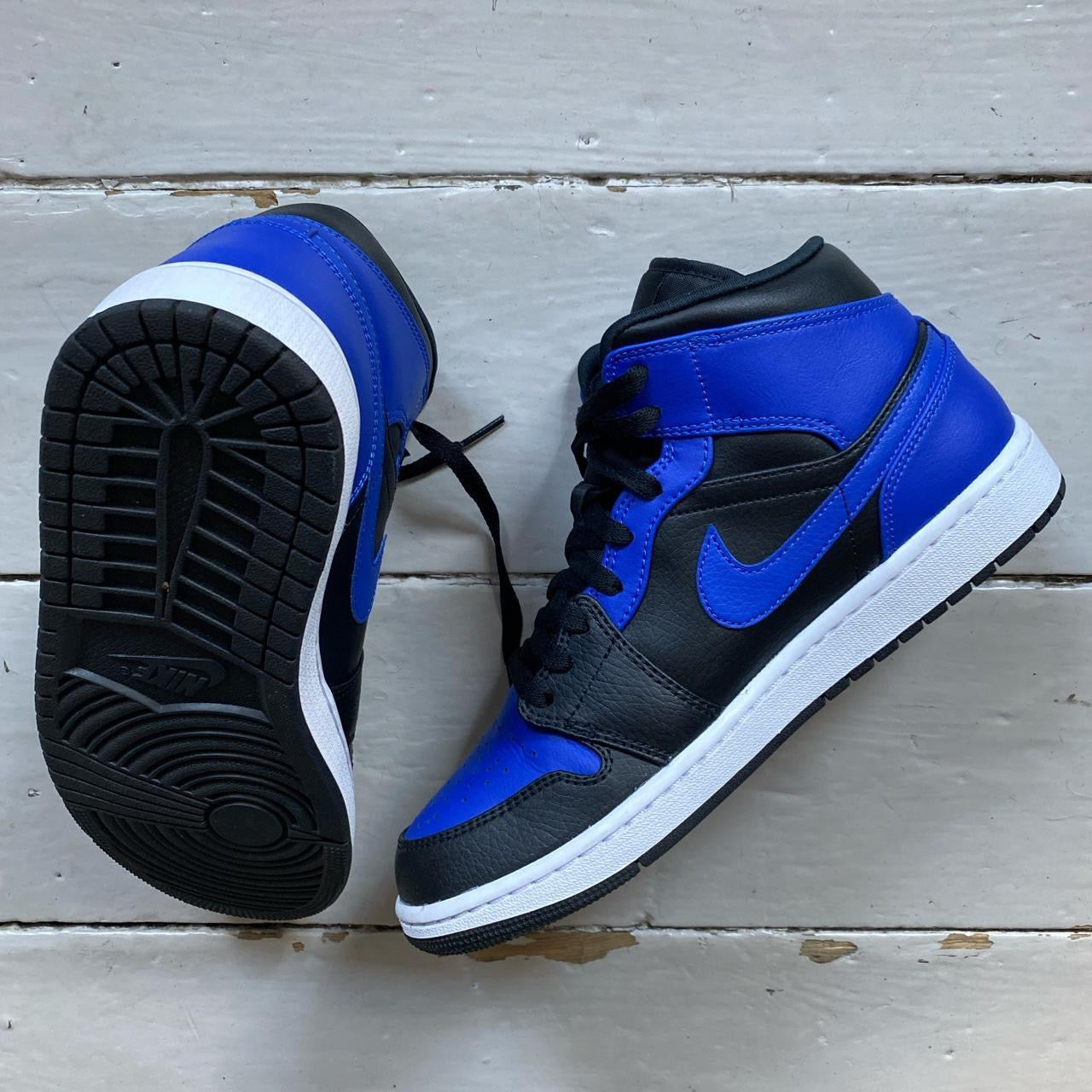 Jordan 1 Mid Hyper Royal Blue (UK 8)