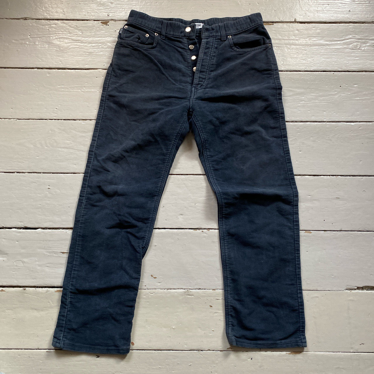 Moschino Vintage Velour Jeans (32/28)