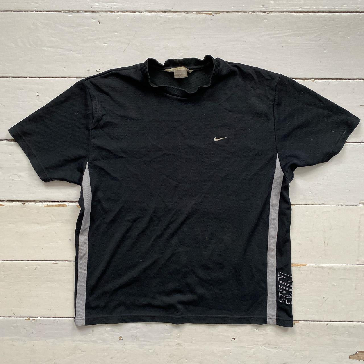 Nike Vintage Swoosh Black T Shirt (XL)
