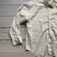 Yves Saint Laurent Cream Shirt (XL)