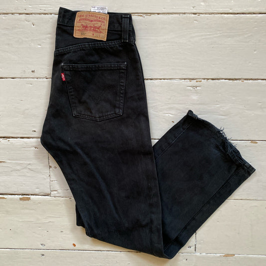 Levis 501 Black Jeans (30/30)