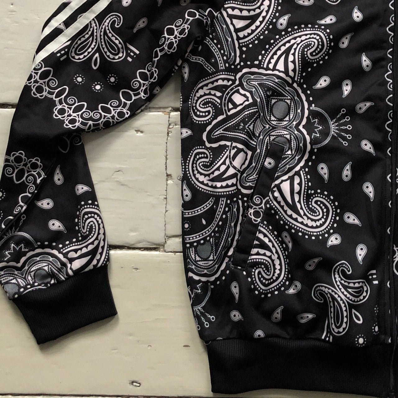 Adidas Bandana Print Tracktop (UK W 10)