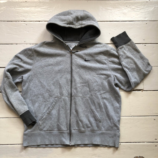 Nike Swoosh Grey Hoodie (XL)