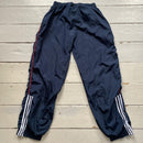 Adidas Navy Shell Bottoms (Large)